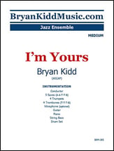 I'm Yours Jazz Ensemble sheet music cover